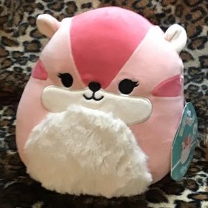 NWT Squishmallows Dianalee The Chipmunk First To Market Cottagecore Squad 8”